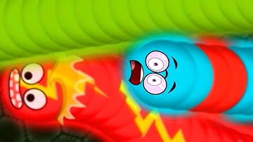 Wormate.io Pro Trapper Worm Hunting Huge Monster Worms Wormateio Epic Trolling Gameplay