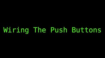 12 Wiring the Push Buttons for DIY Hoist Powered Elevator Controller Ver 7.5 Installation