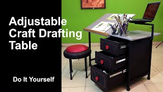 Adjustable Craft Drafting Table | Design: Abbiju/ CCLAB Ed