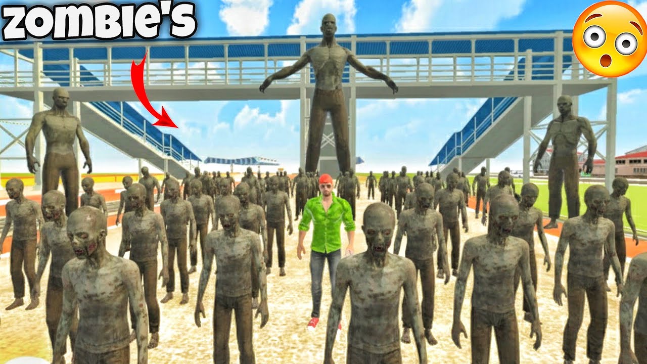 Indian Theft Auto Ke railway station Par Zombie's ne kar Diya attack Jack Vs Zombie's Fight?..