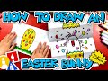 How To Draw An Easter Bunny Folding Surprise #stayhome and draw #withme