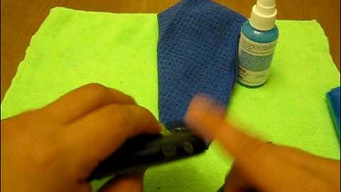 Basic Cleaning and Maintainence Blackberry 8330