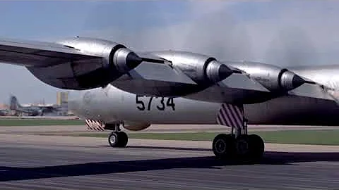 Strategic Air Command: B-36 "Peacemaker" Operational Flight (Jimmy Stewart -1955) (HD)