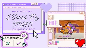 「Meow  Playground Story: A Twin 😎」