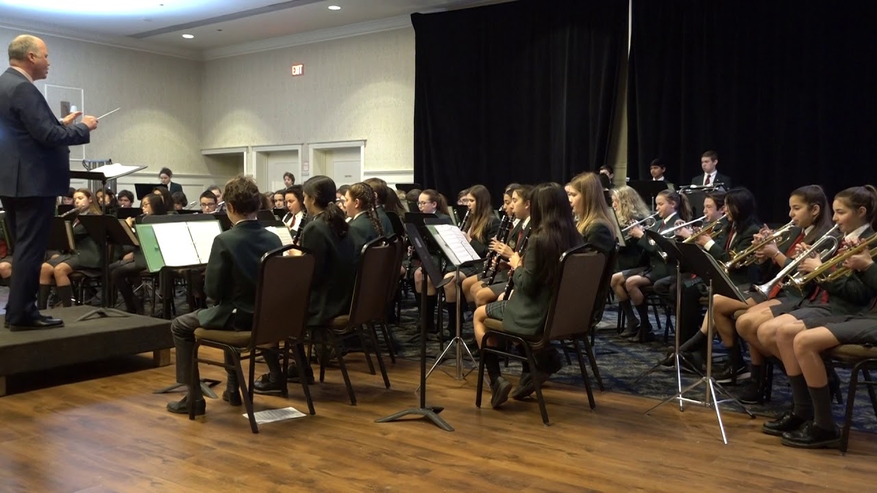 DEL Junior Symphonic Band at Ontario Band Association #1