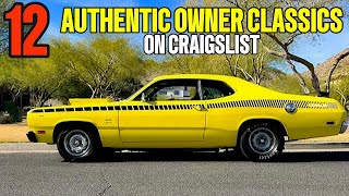 12 Classic Cars Found on Craigslist Sold by Real Owners!