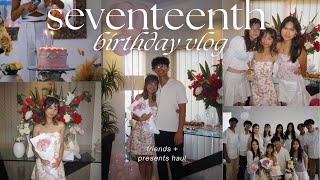 my seventeenth birthday VLOG | friends, haul