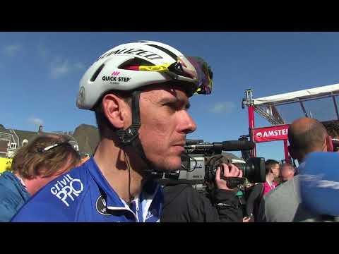 Gilbert - ITV before the race - Amstel Gold Race