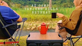 Tanjung Hills Retreat | pasang khemah unta 1 jam | aesthetic camping vlog #camping #campingvlog