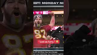 This Fans Travis Kelce Body Paint Is Unreal