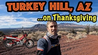 Turkey Hill on Turkey Day | Honda Trail 125