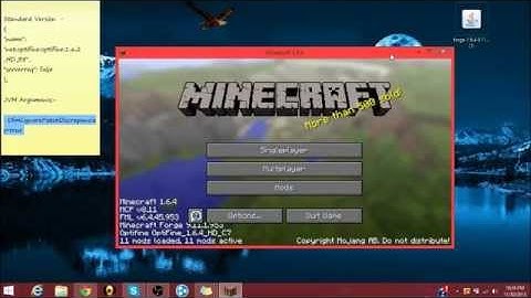 How to install Forge and Optifine for Minecraft 1.6.4