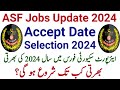 Airport Security Force Jobs update 2024 | ASF New Jobs 2024 | Latest Jobs ASF Update 2024 | ASF Jobs