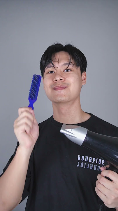 Cara Styling Rambut Dalam 30 Detik