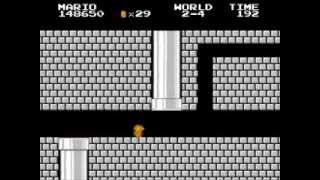 Super Mario Bros Special - Nes Version (SMB1 Hack) - Bowser's Castle - W2 screenshot 4