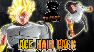 Dragonball Xv - Ace Hair Pack - Tryzick