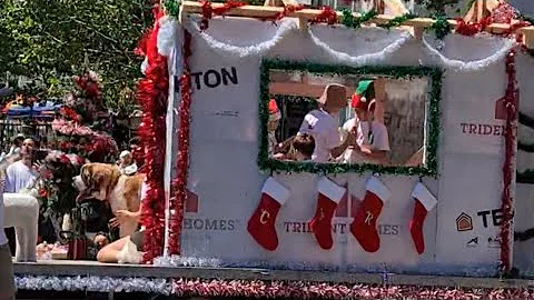 Santa Christmas Parade 2025 🎄in New Zealand/ Whanganui/ #christmas #newzealand #travel #christmas 