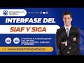 Interfase del SIAF y SIGA