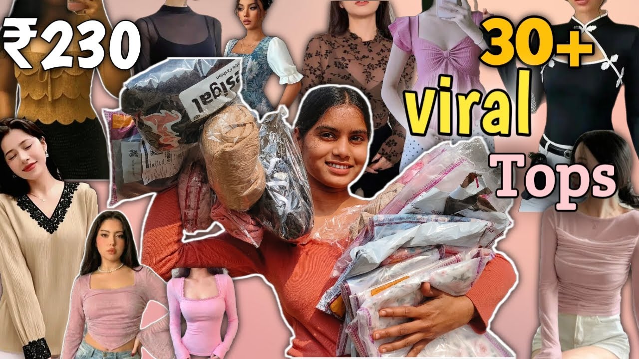 30+ Meesho Viral Tops 😍 | Sirf ₹230 Se Shuru 😱 | Meesho Tops Haul | Honest Review