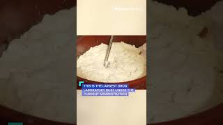 Mexican meth laboratory bust