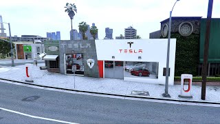 GTA V : Car Dealer Tesla