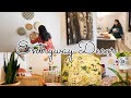 Full day vlog  decorating entryway  new furniture for living room