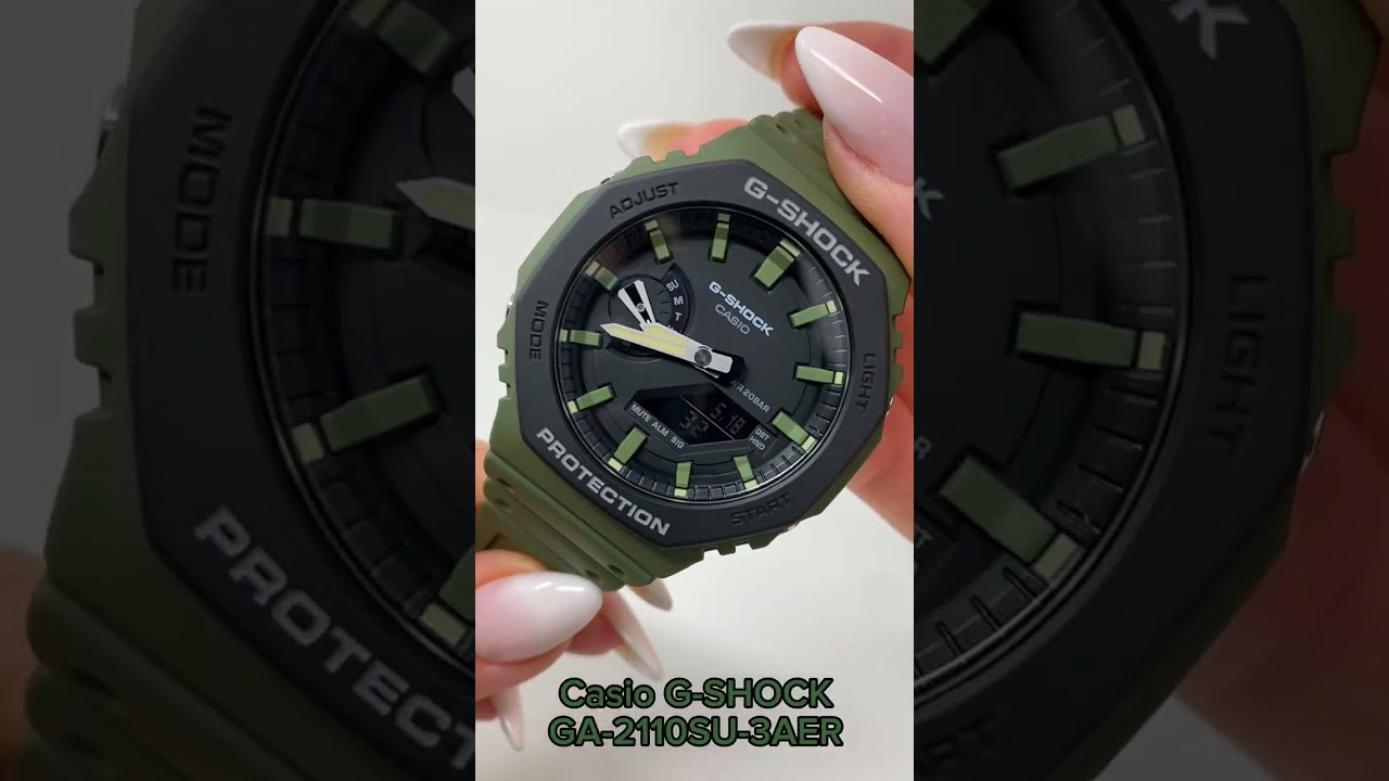 G-SHOCK GA-2110SU-3AER CASIO YouTube -