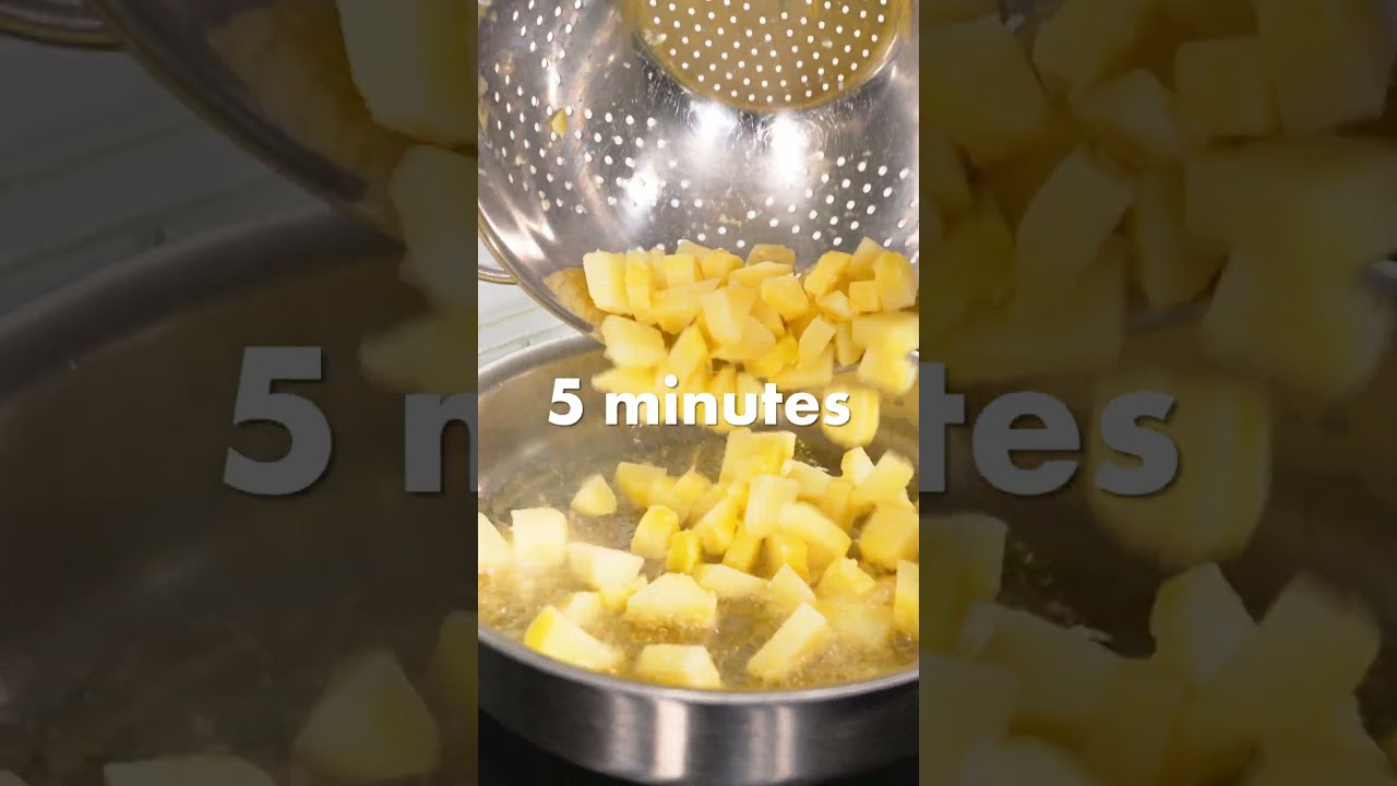 The Best Crispy Sautéed Potatoes ! #shorts