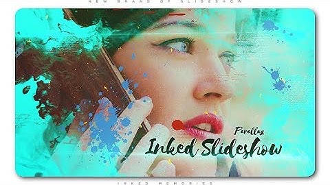 After Effects Template: Ink Memories Parallax Slideshow