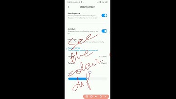How to enable the reading mode how to turn on blue light filter readi mode redmi 9 me kaise on kren
