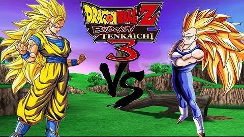 DBZ Budokai Tenkaichi 3 Mod SSJ3 Vegeta VS SSJ3 Goku