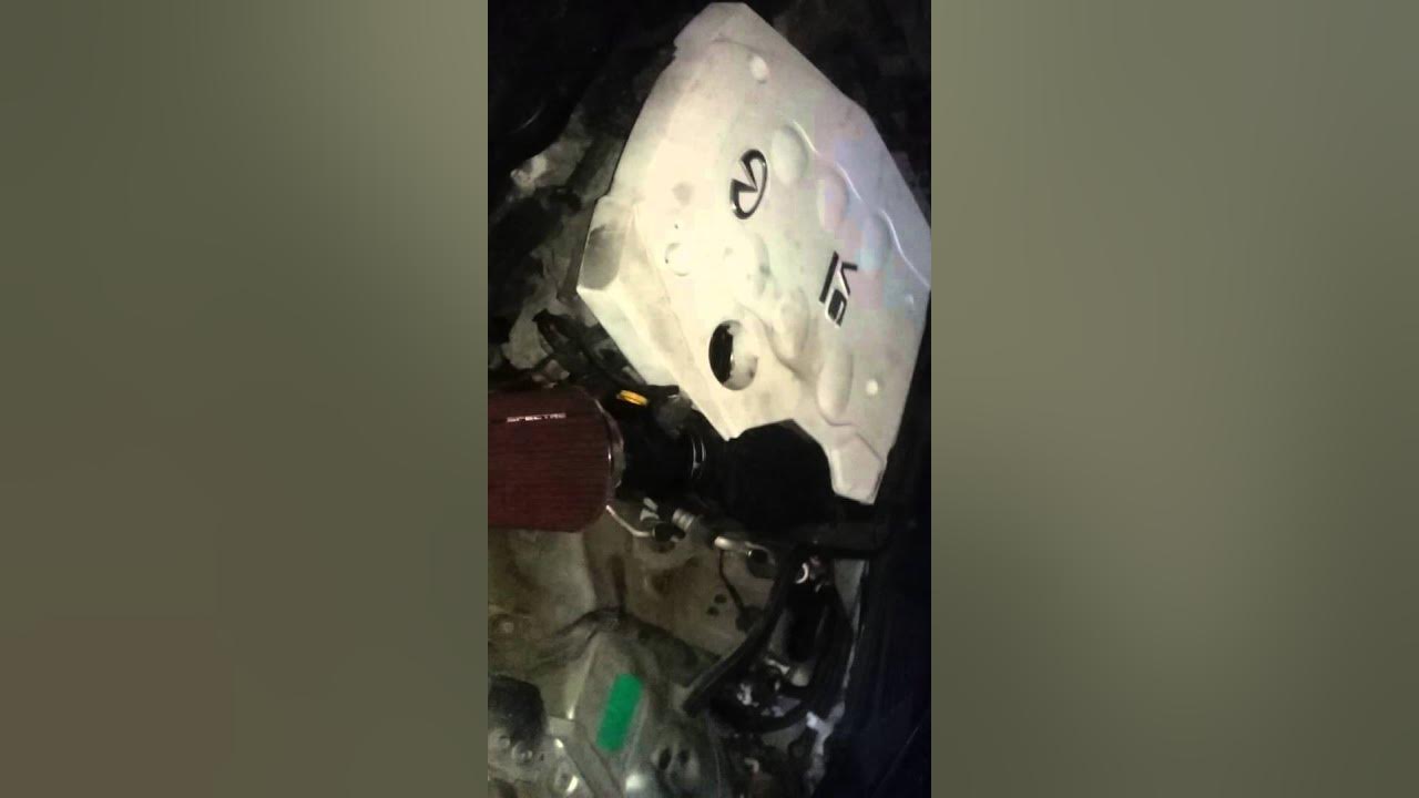 Infiniti g35 bad camshaft sensor YouTube