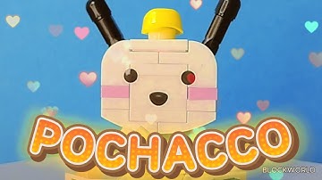 POCHACCO ポチャッコ 포차코 sanrio 00888 Building blocks | Speed Build | unboxing