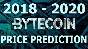 BYTECOIN (BCN) PRICE PREDICTION 2018-2020