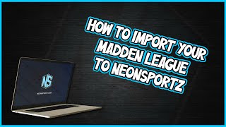 How to import your #Madden24 Franchise League into NeonSportz using the Madden Companion App screenshot 4