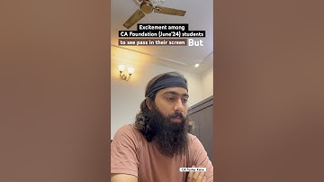 CA Foundation students right now 😭😭 #cafoundation #camotivation #shorts #shortsvideo