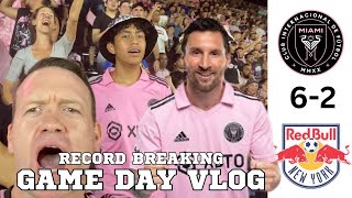 Messi Record Breaking Game Leads Inter Miami (6-2) Win vs. NYRB Suarez Hat Trick 5/4/24 #fancam