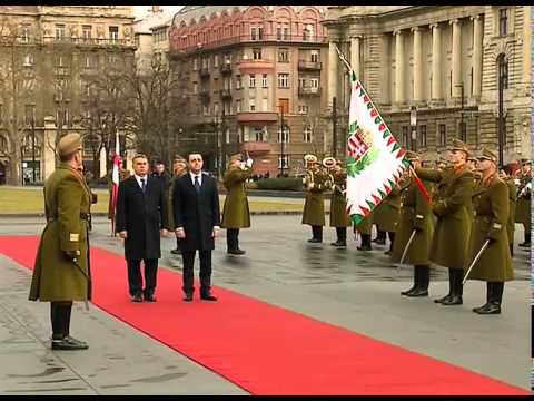 დახვედრის ოფიციალური ცერემონია