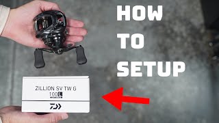 How to cast like a pro! Casting tips and proper setup info for Daiwa SV TW Baitcasting Reels!