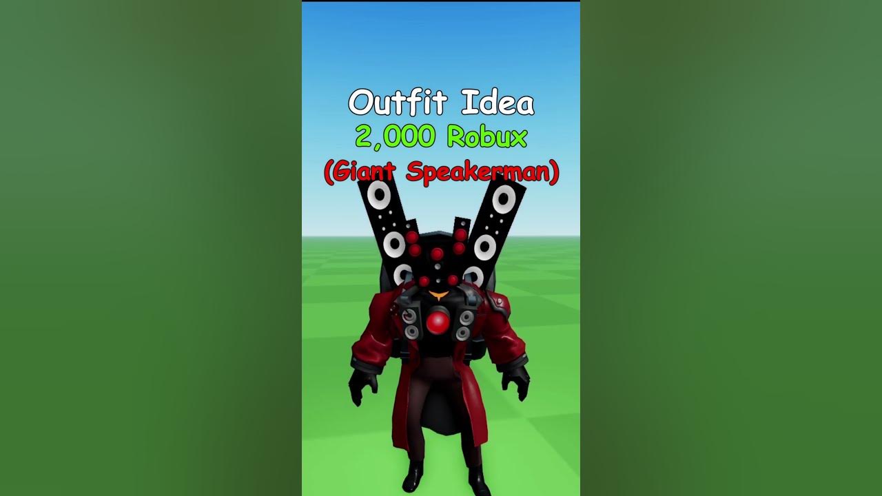 Making Roblox Skibidi Toilet Upgraded G-Man Toilet Outfit Idea 💥 