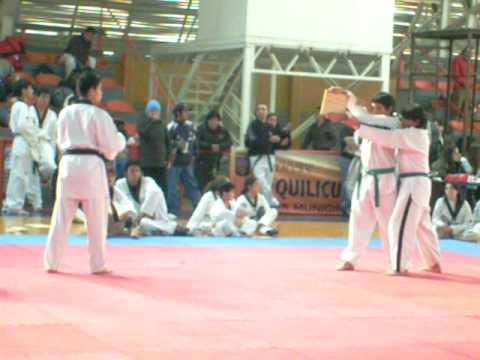 michael canales rompimiento, campeonato taekwondo ...