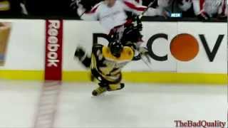 Seidenberg tries to hit Ovie
