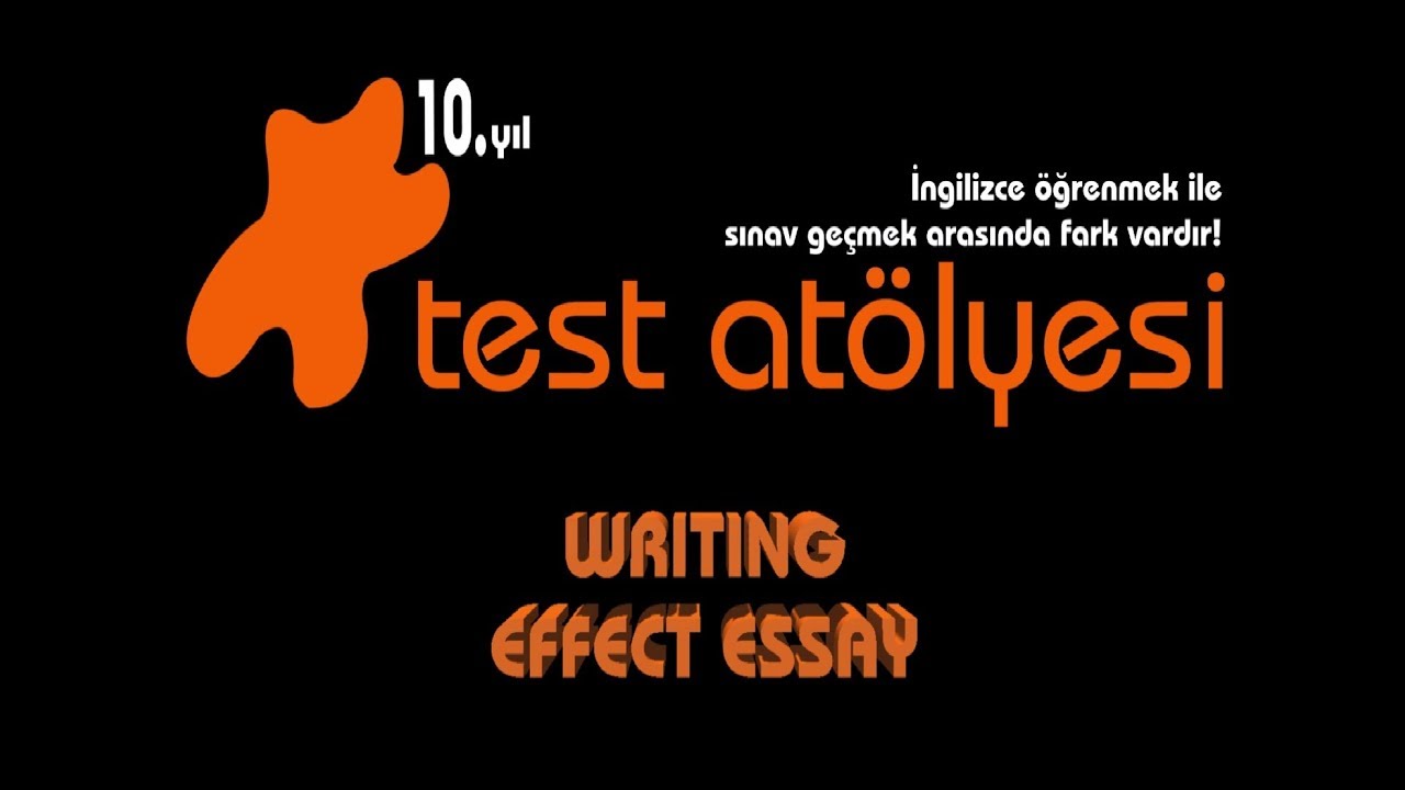 Writing - Effect Essay