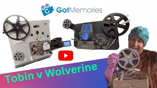 Wolverine Pro $400 vs $7000 Tobin Cinema System HD 8mm Film Transfer Comparison Video