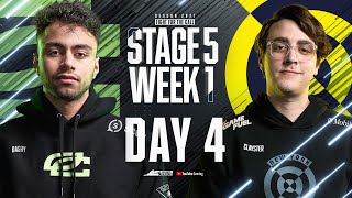 Call Of Duty League 2021 Season | Stage V Week 1 — New York Home Series | Day 4