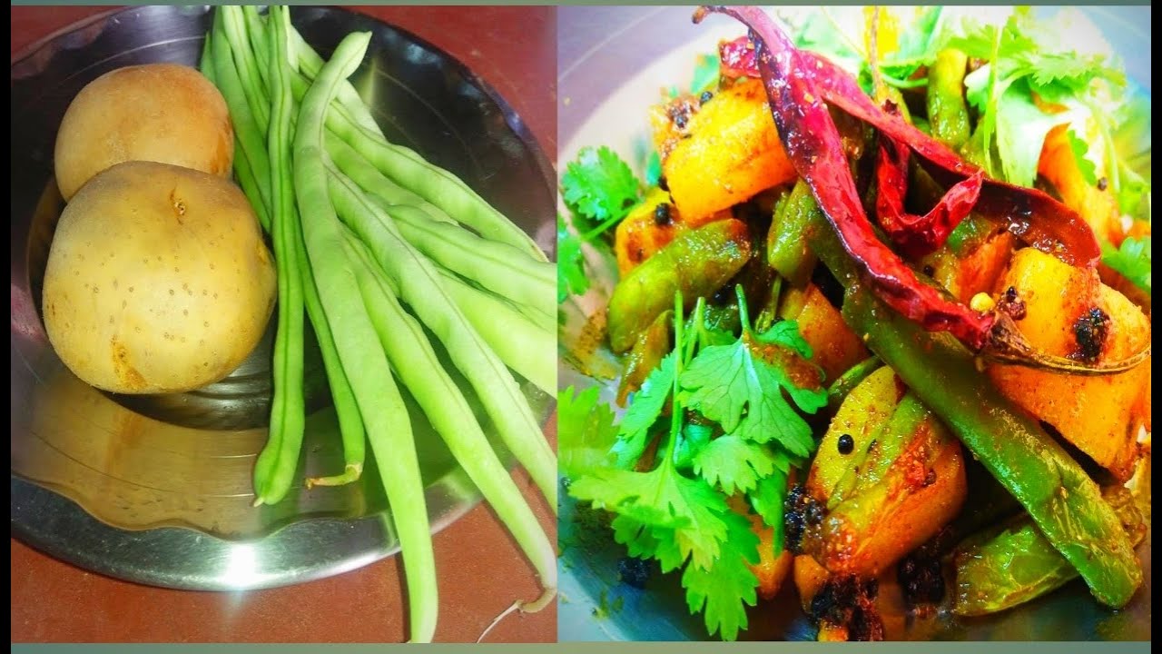 Green Beans and Aloo Bhujia _ Tutritious Green Beans Potato Recipe _MMP