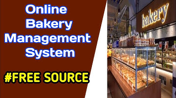 ✅ Bakery shop management System  || Bakery Shop Management system project || bca final year project