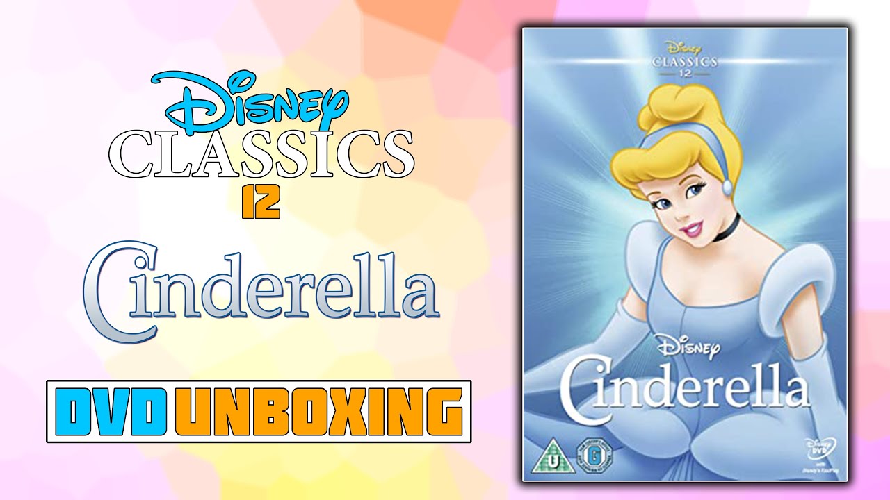 Cinderella Disney Classic 12 Dvd Unboxing Youtube