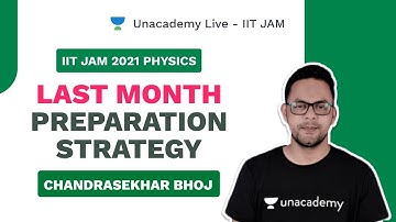 LAST MONTH PREPARATION STRATEGY | IIT JAM | Unacademy Live