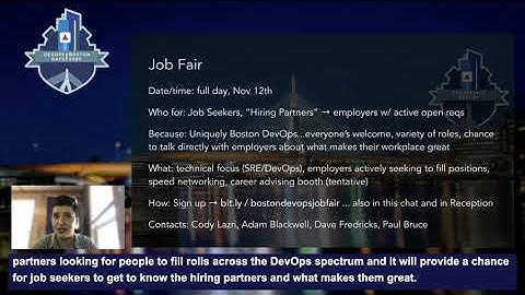 DevOpsDays Boston 2020: Job Fair Announcement by Cody Lazri